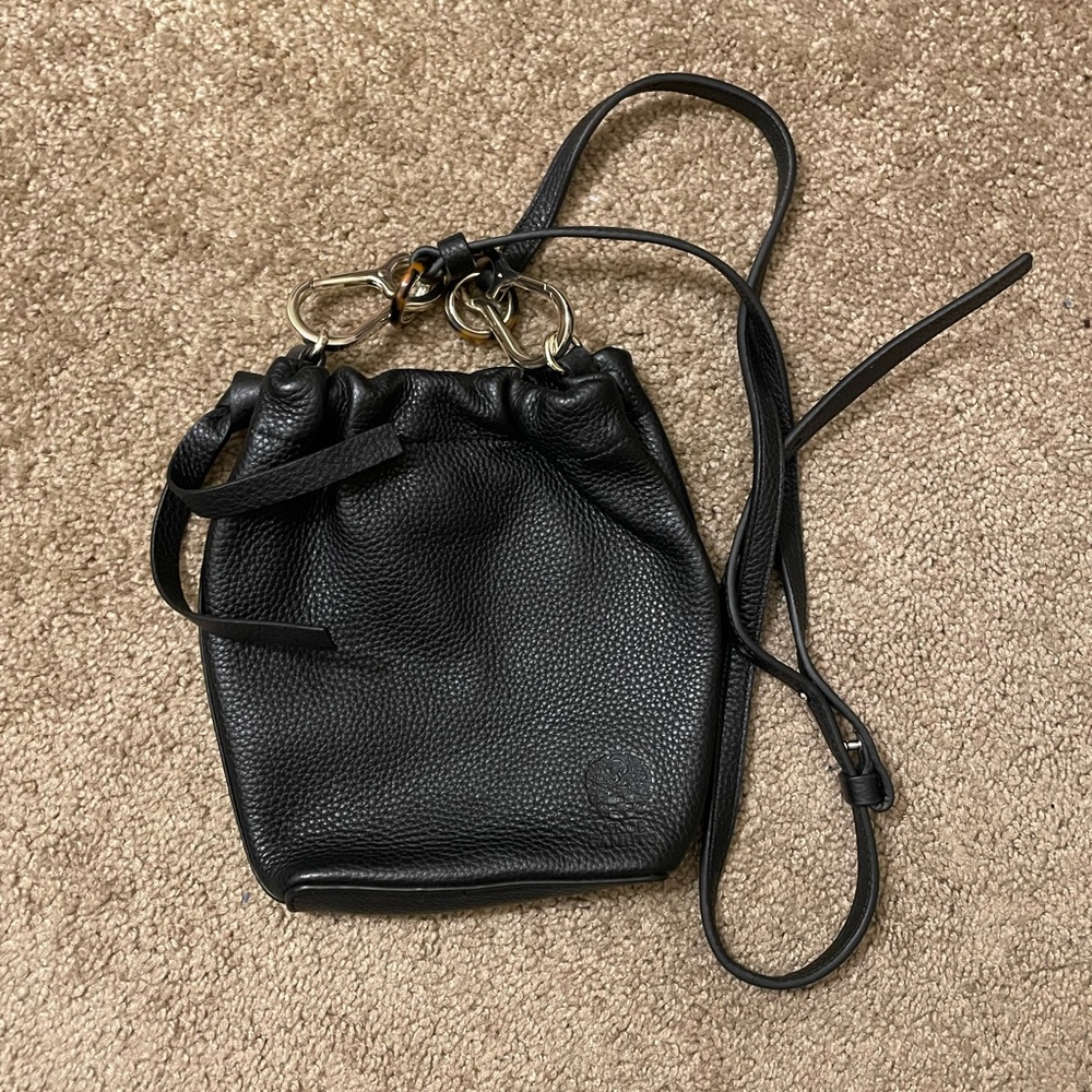 Vince Camuto Black 100% Genuine Leather Bag